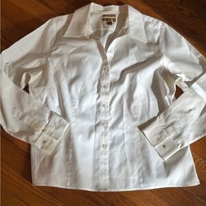 Gold Label Investments White Cotton Button Down